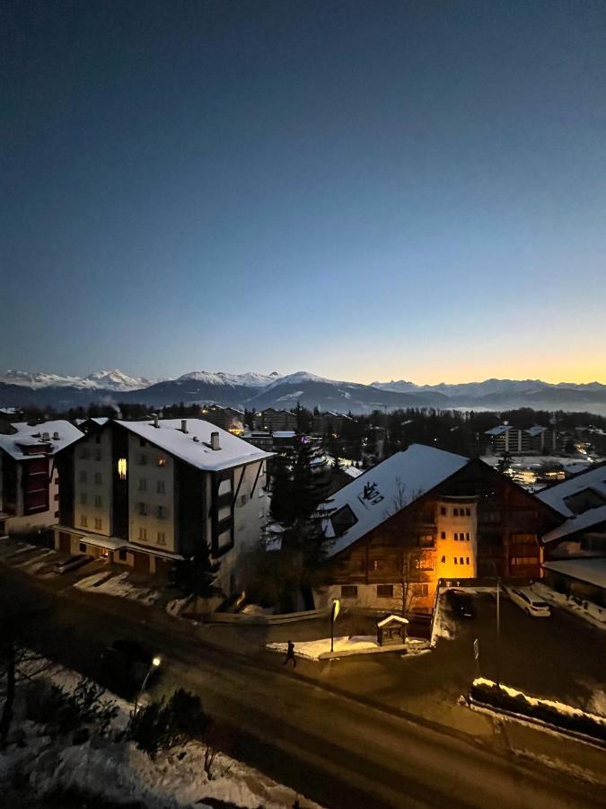 Apartamento L'Eperon Center Crans Wonderful View Exterior foto