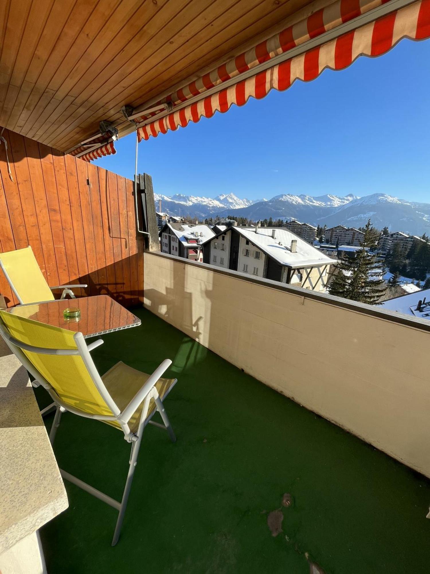Apartamento L'Eperon Center Crans Wonderful View Exterior foto