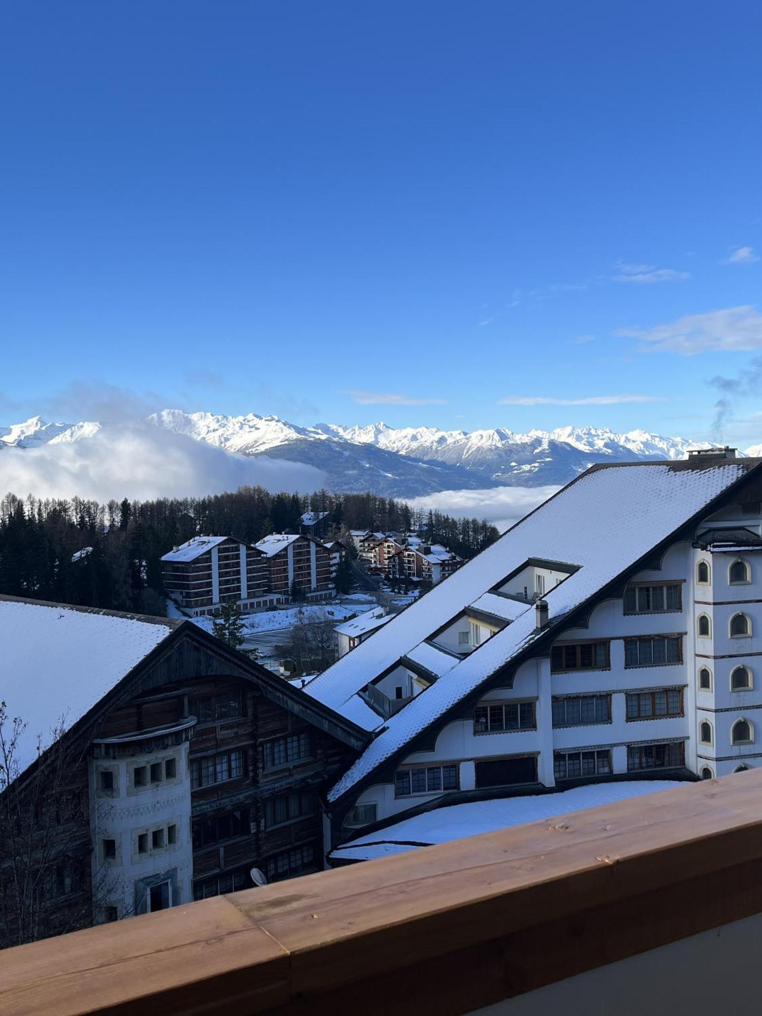 Apartamento L'Eperon Center Crans Wonderful View Exterior foto