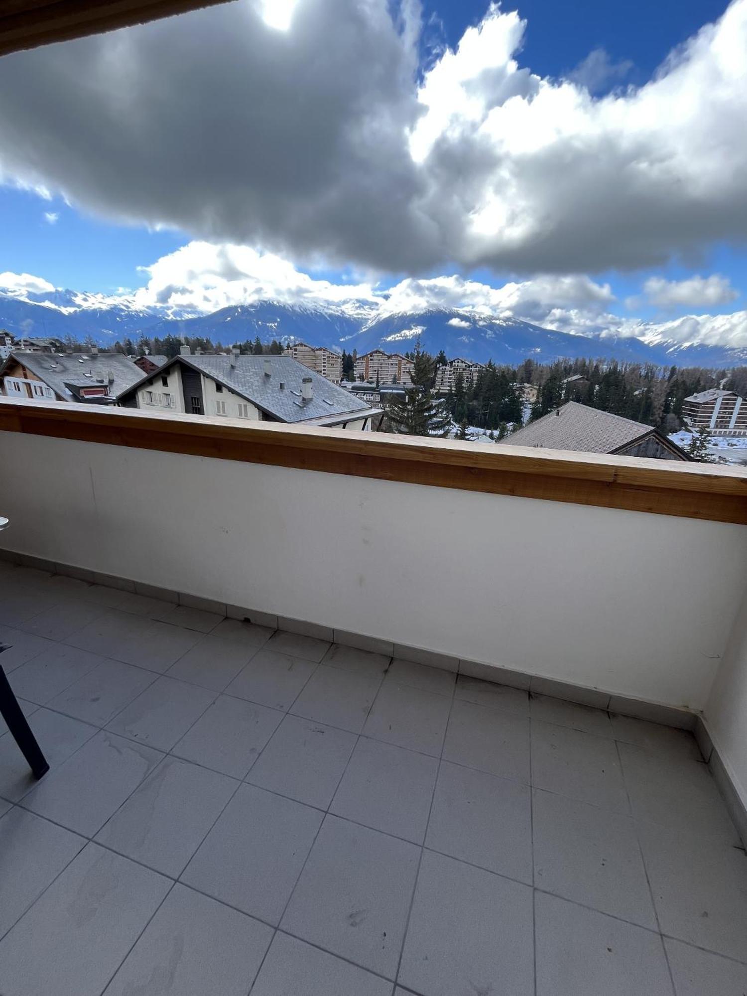 Apartamento L'Eperon Center Crans Wonderful View Exterior foto