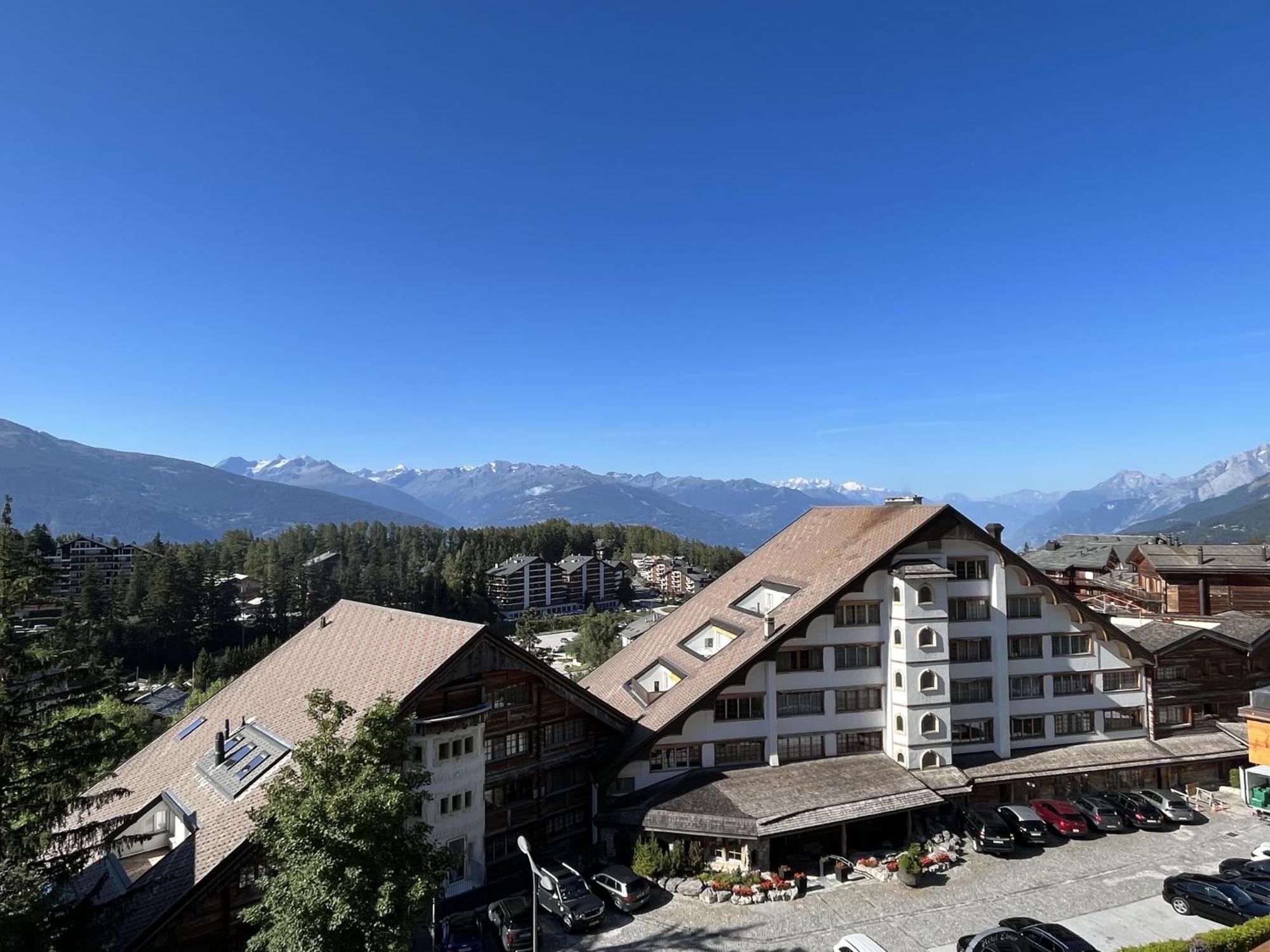 Apartamento L'Eperon Center Crans Wonderful View Exterior foto