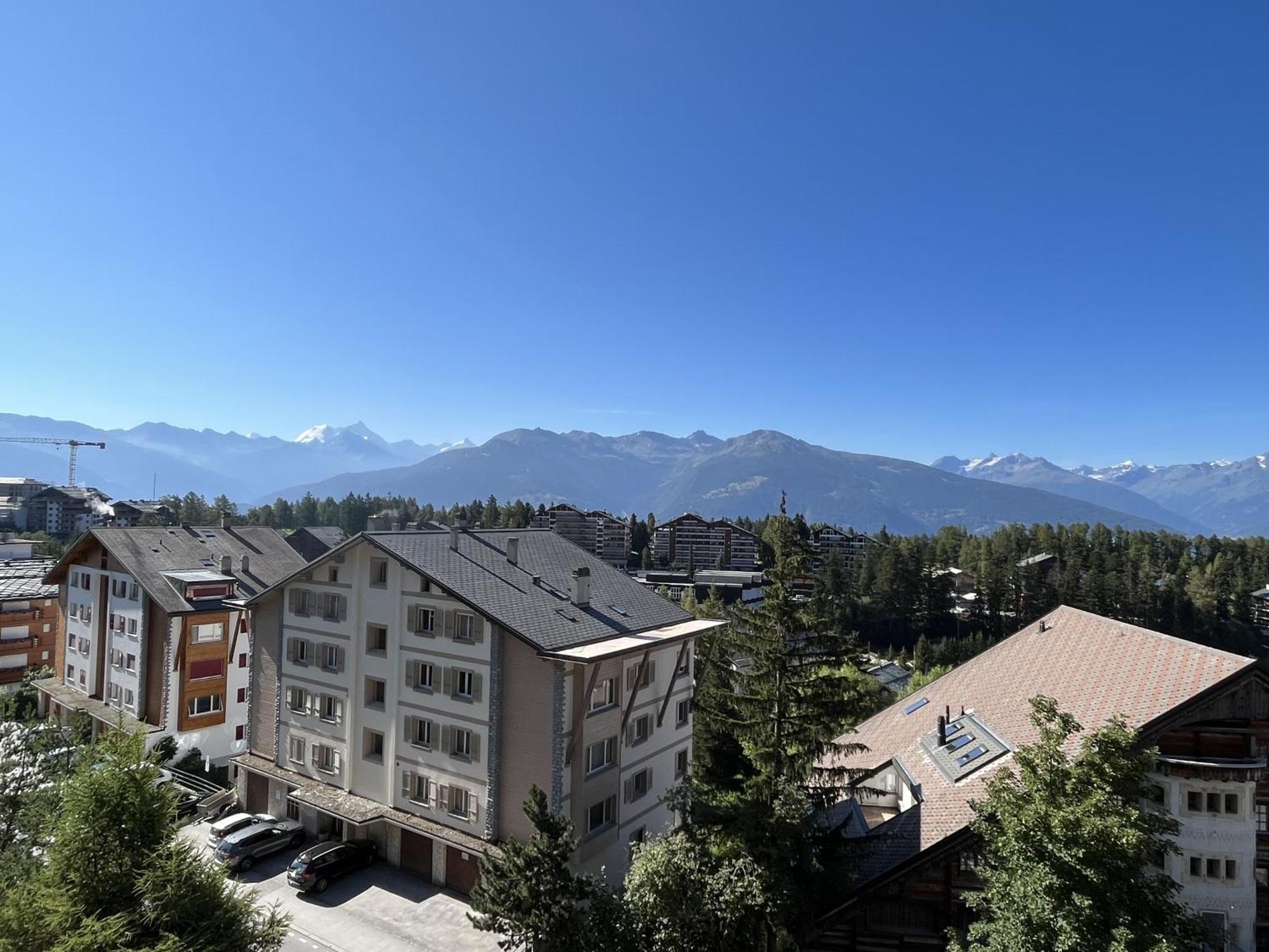 Apartamento L'Eperon Center Crans Wonderful View Exterior foto