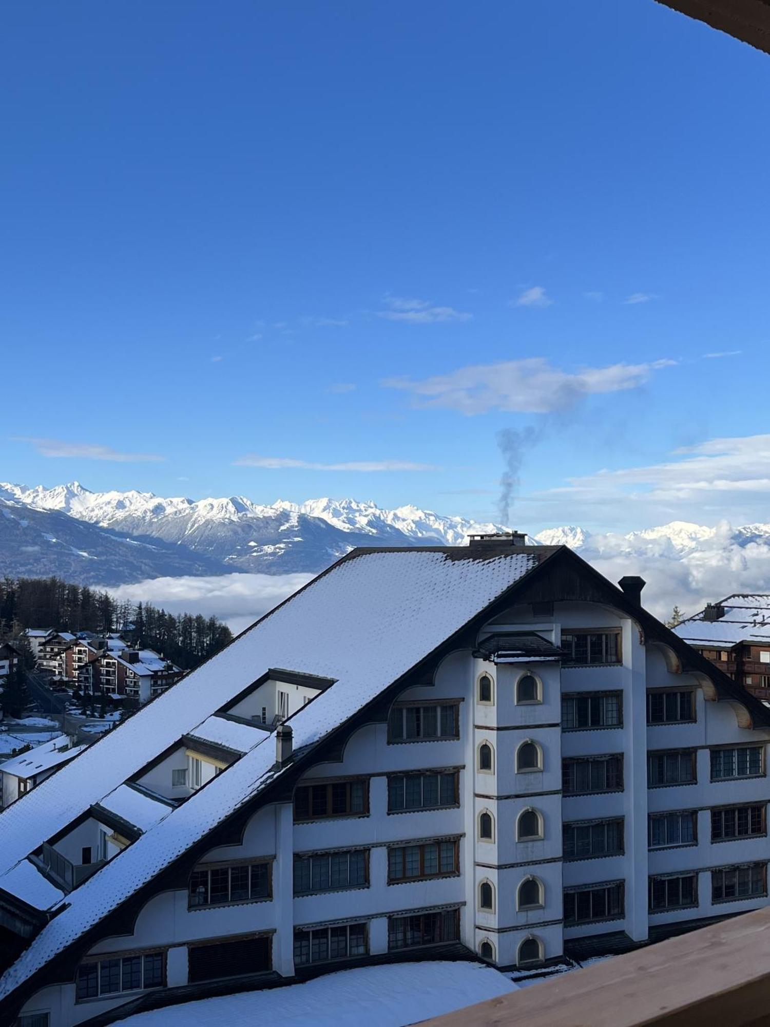 Apartamento L'Eperon Center Crans Wonderful View Exterior foto