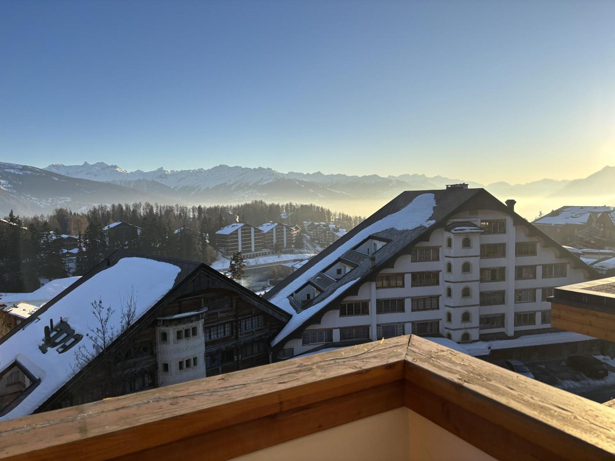 Apartamento L'Eperon Center Crans Wonderful View Exterior foto